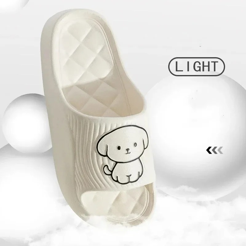 Women Shoes Wedges - Simpatiche pantofole in cartone Pantofole da