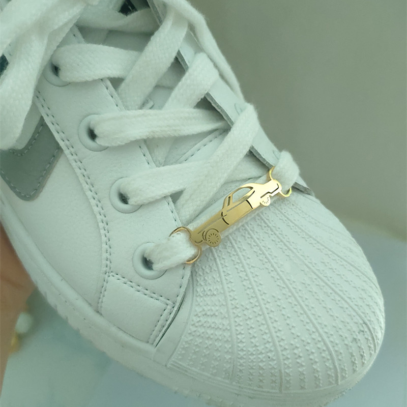 Women Shoes Name - Nome personalizzato Fibbia per scarpe Acciaio