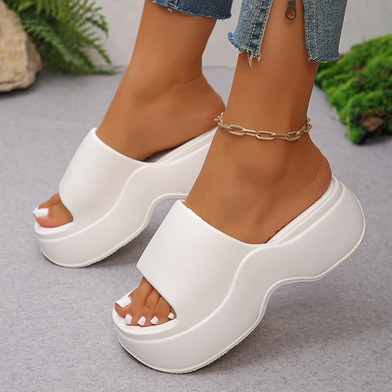 Pantofole con plateau grosso p - Women Shoes Wedges recensione e prezzo