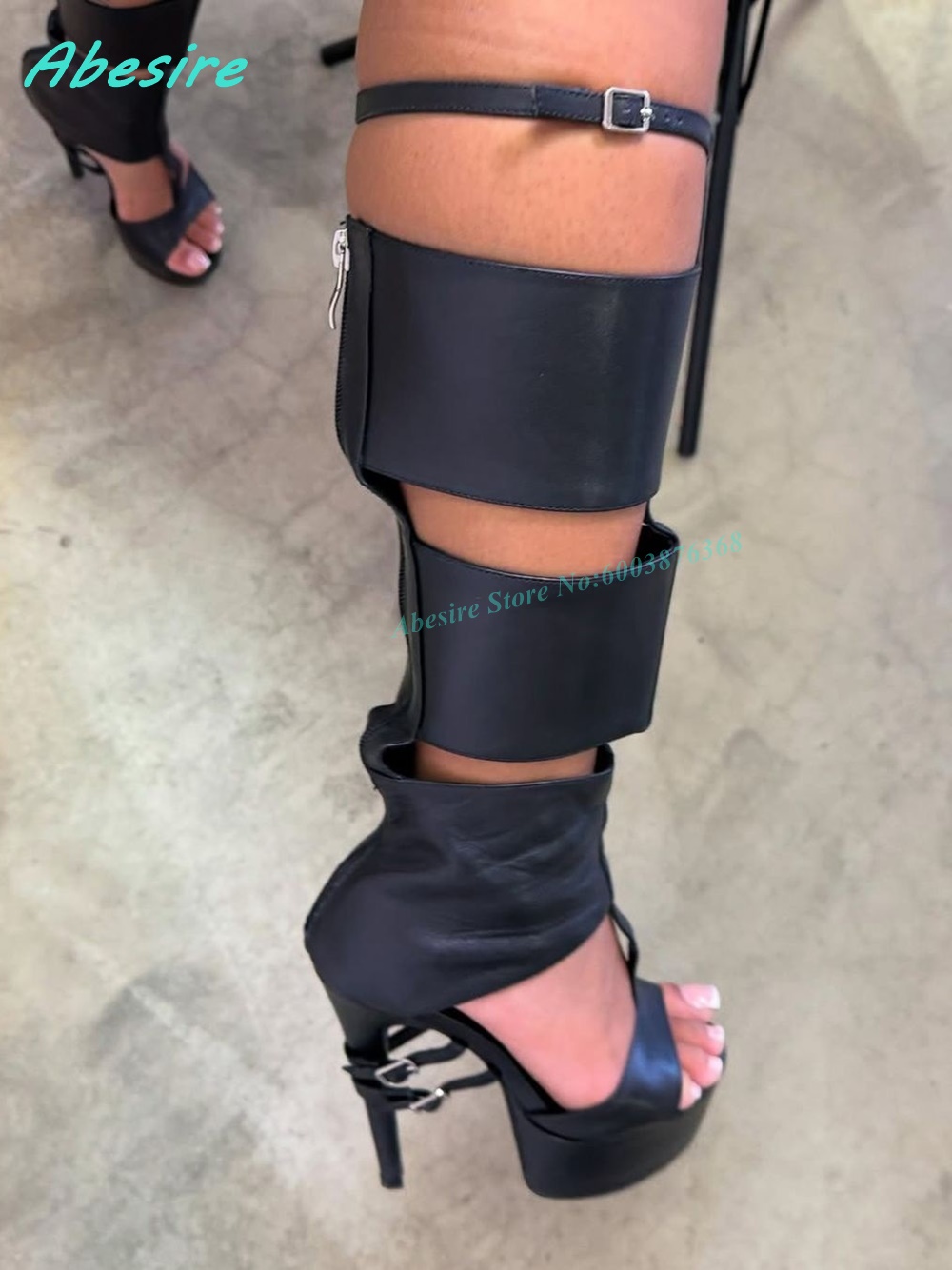 Sandali da donna alti fino al  - Knee High Boots Women recensione e prezzo