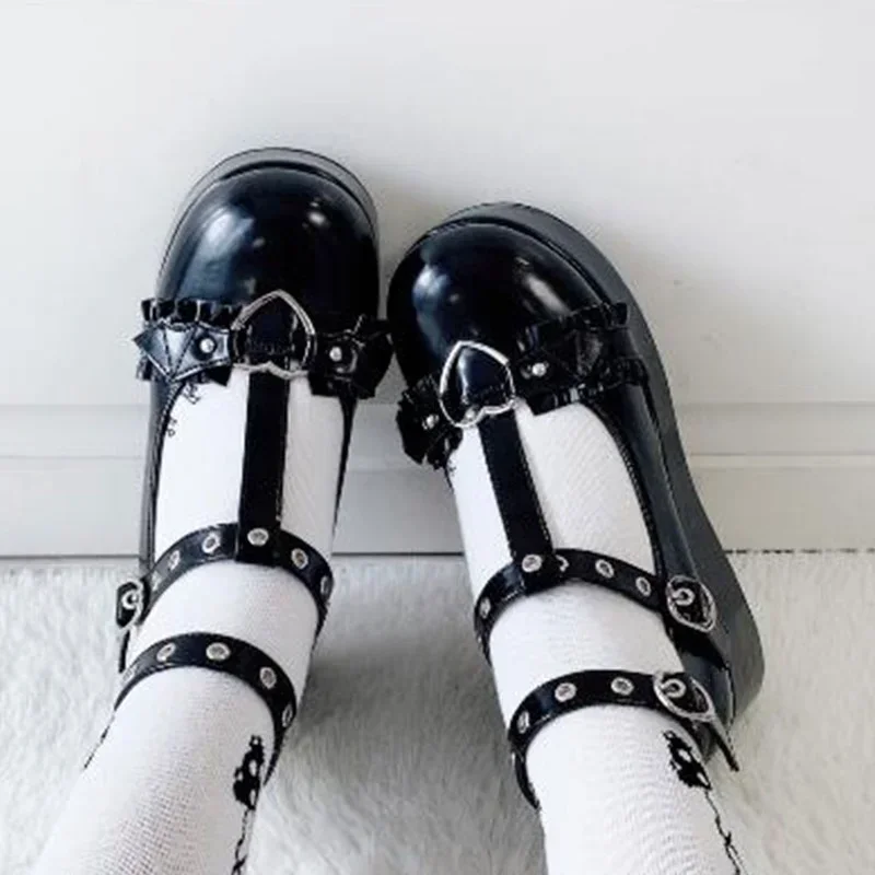 Zeppe con plateau per ragazze  - Women Shoes Japanese Brand recensione e prezzo