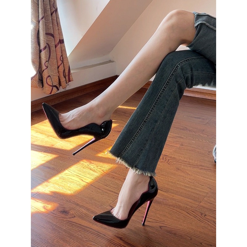Scarpe a tacco alto nere in pe - Women'S Shoes Professional recensione e prezzo