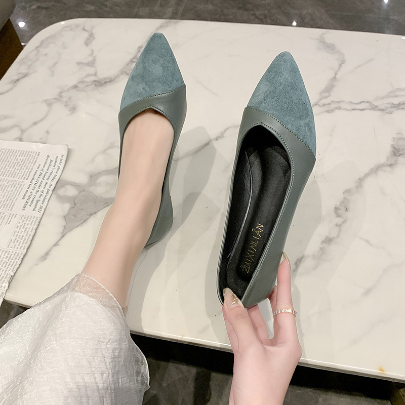 Scarpe piatte in pelle nera da - Women Shoes Wedges recensione e prezzo