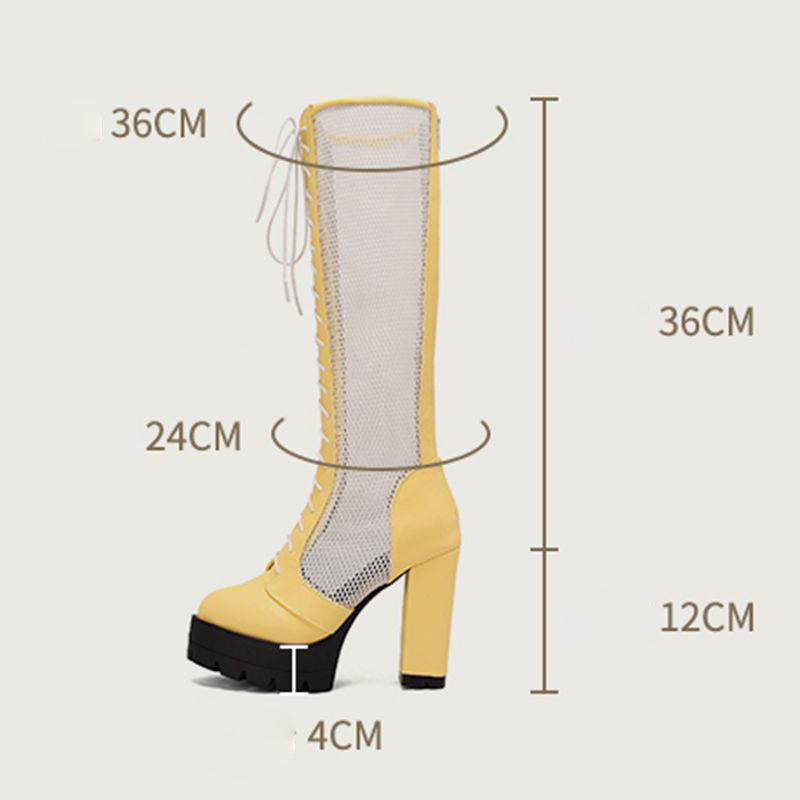 ORCHA LISA Stivali alti al gin - Knee High Boots Women recensione e prezzo