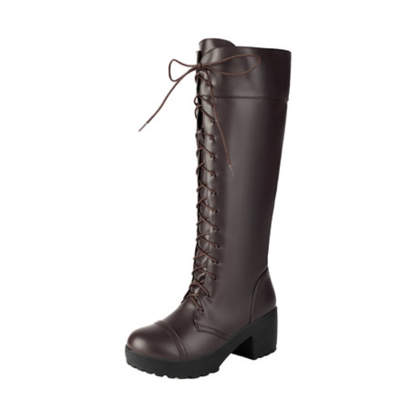 Stivali da combattimento alti  - Knee High Boots Women recensione e prezzo